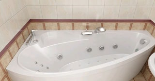Установка угловой ванны в Климовске - профессиональный монтаж от СантехДомКлс от 3090 рублей